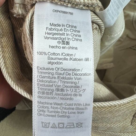 MADEWEL Jean Women 25 The Perfect Vintage Wide-Leg Jean in Light Chestnut Wash - Picture 10 of 11